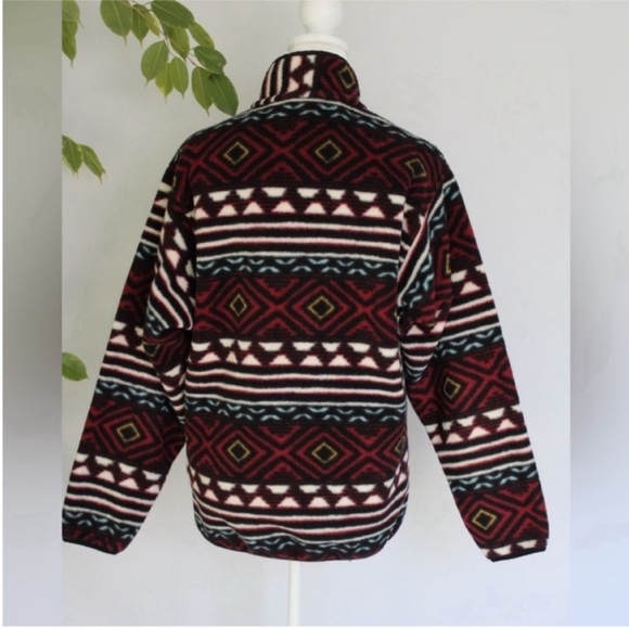 Patagonia Fleece Synchilla Snap-T Fleece Pullover Saltillo Cinder Red - Picture 4 of 9